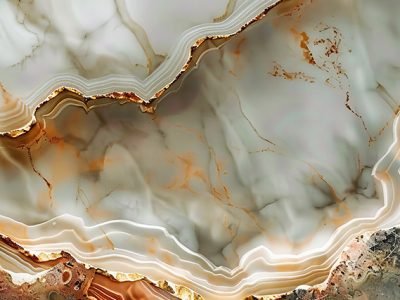 Natural Stone Texture, Colorful Marble and Agate Pattern, Elegant Background for Design